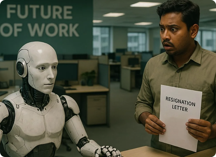 AI is reducing jobs